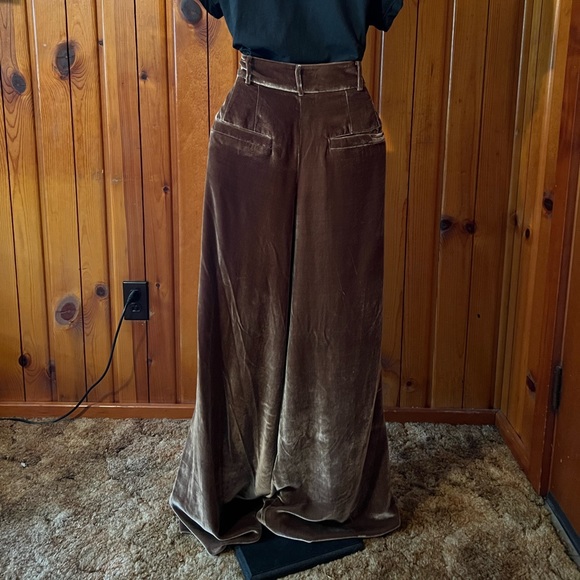 NWT Veronica Pleated Pants by Ulla Johnson, size 8, in Mica - Picture 4 of 6